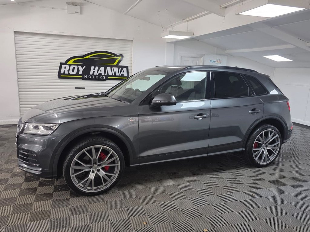USED 2017 67 AUDI Q5 2.0 TDI S line SUV 5dr Diesel S Tronic quattro Euro 6 (s/s) (190 ps) Bluetooth - SatNav - Sensors!