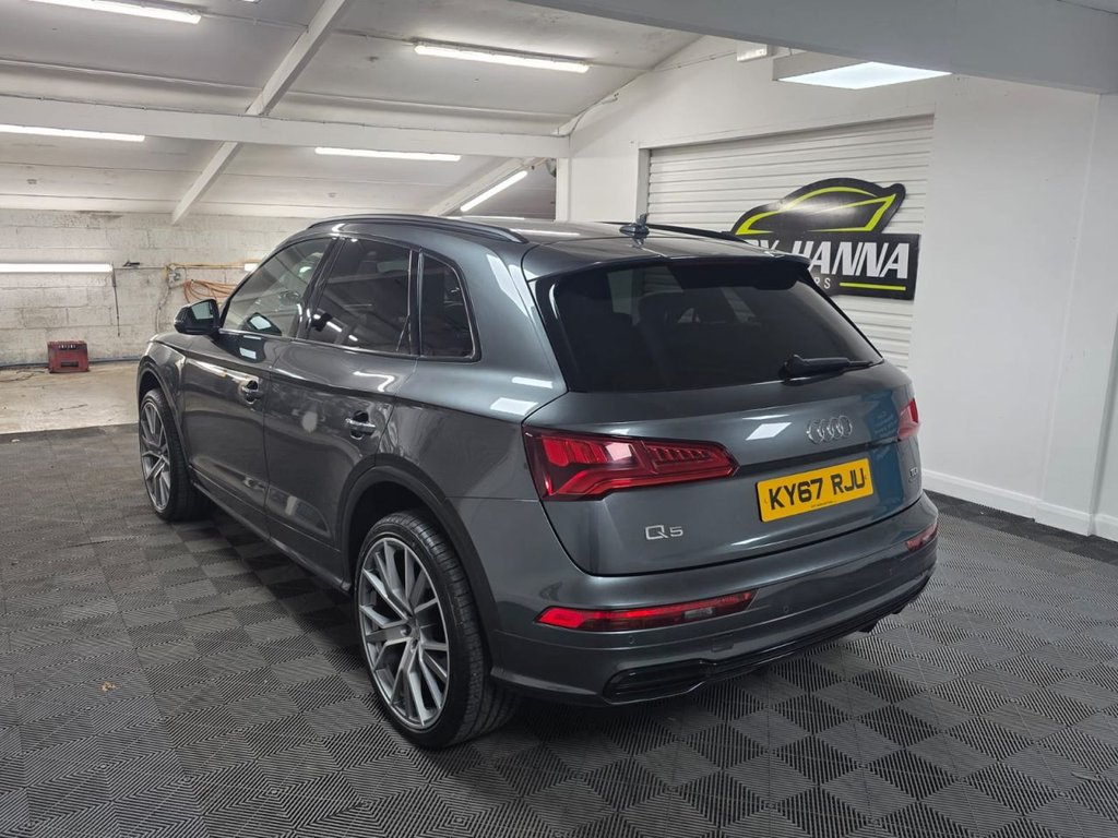 USED 2017 67 AUDI Q5 2.0 TDI S line SUV 5dr Diesel S Tronic quattro Euro 6 (s/s) (190 ps) Bluetooth - SatNav - Sensors!