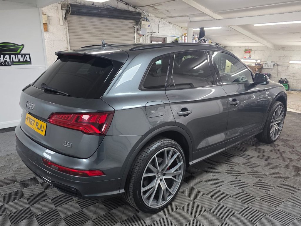 USED 2017 67 AUDI Q5 2.0 TDI S line SUV 5dr Diesel S Tronic quattro Euro 6 (s/s) (190 ps) Bluetooth - SatNav - Sensors!