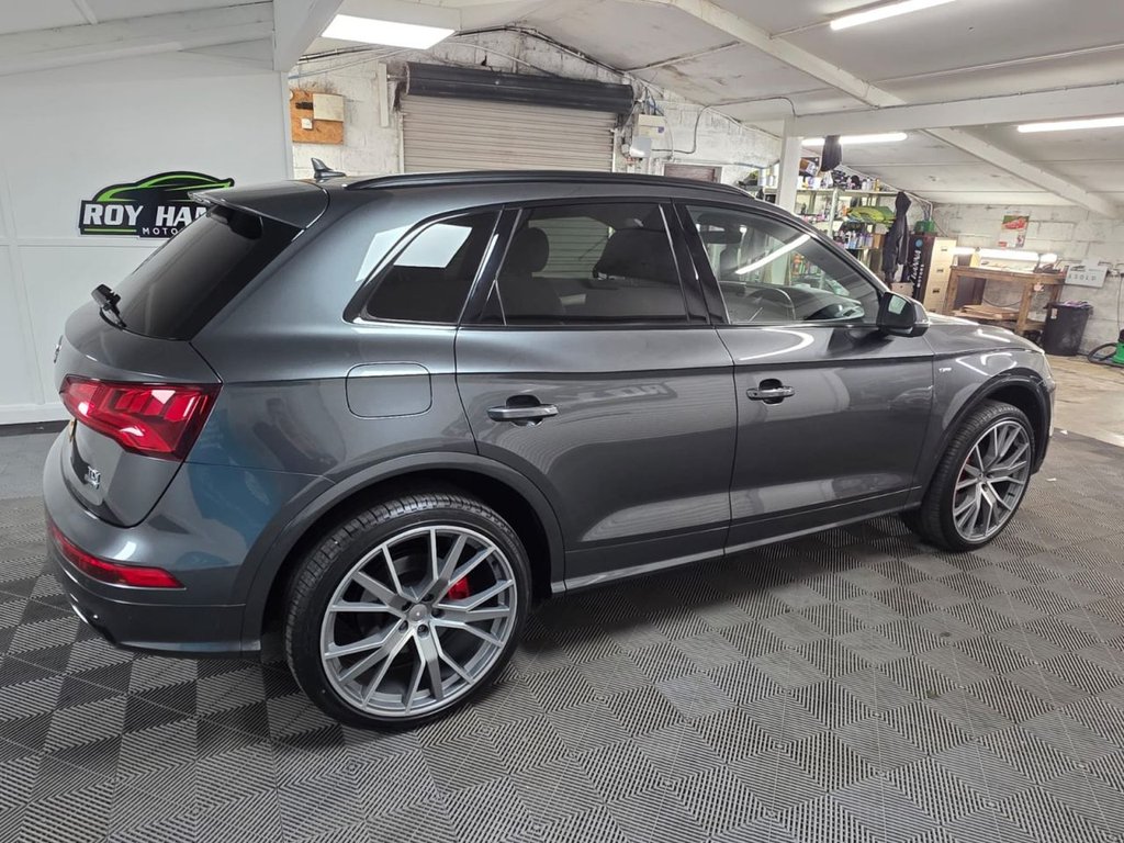 USED 2017 67 AUDI Q5 2.0 TDI S line SUV 5dr Diesel S Tronic quattro Euro 6 (s/s) (190 ps) Bluetooth - SatNav - Sensors!