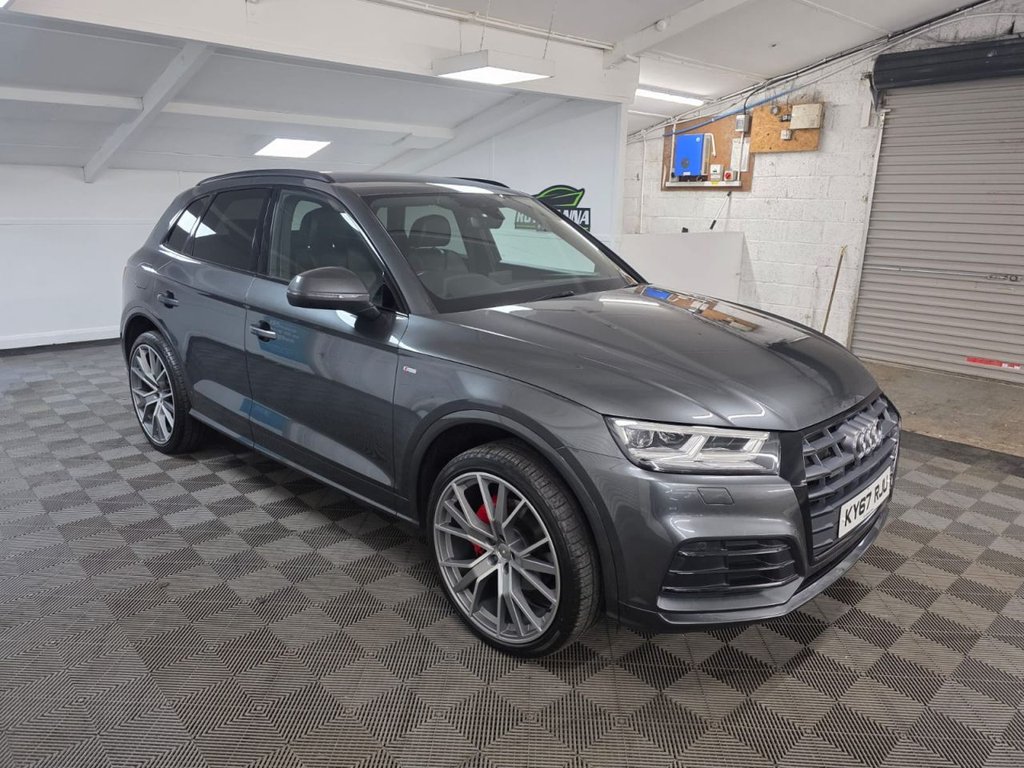 USED 2017 67 AUDI Q5 2.0 TDI S line SUV 5dr Diesel S Tronic quattro Euro 6 (s/s) (190 ps) Bluetooth - SatNav - Sensors!