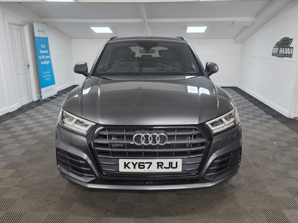 USED 2017 67 AUDI Q5 2.0 TDI S line SUV 5dr Diesel S Tronic quattro Euro 6 (s/s) (190 ps) Bluetooth - SatNav - Sensors!