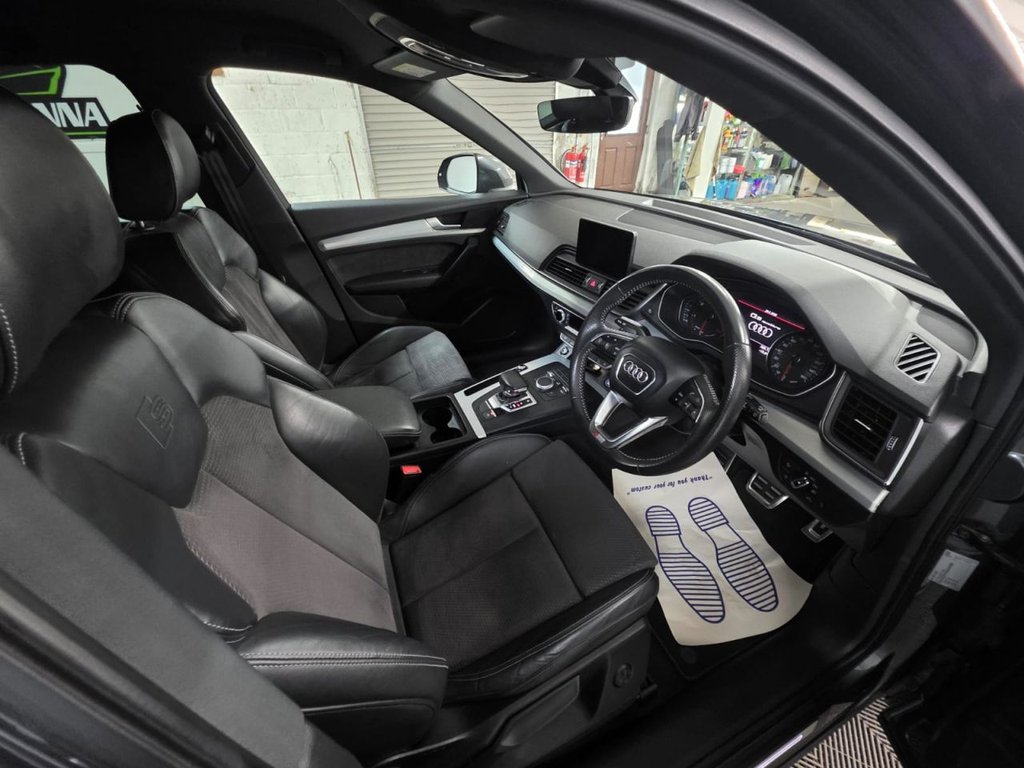 USED 2017 67 AUDI Q5 2.0 TDI S line SUV 5dr Diesel S Tronic quattro Euro 6 (s/s) (190 ps) Bluetooth - SatNav - Sensors!