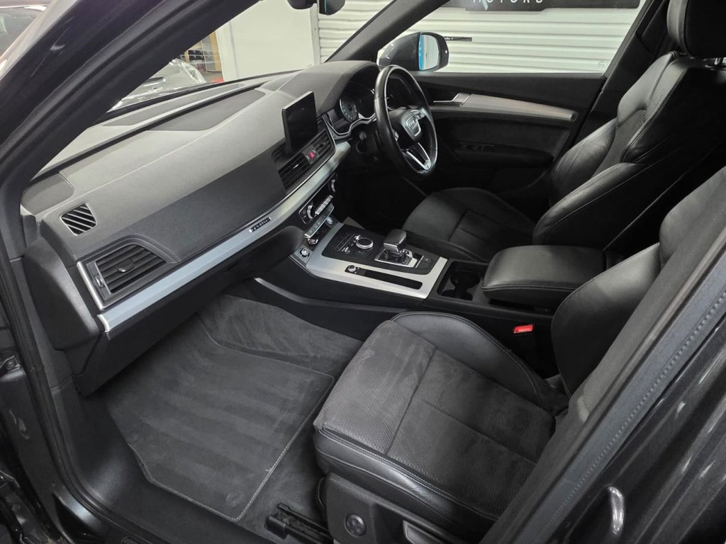 USED 2017 67 AUDI Q5 2.0 TDI S line SUV 5dr Diesel S Tronic quattro Euro 6 (s/s) (190 ps) Bluetooth - SatNav - Sensors!