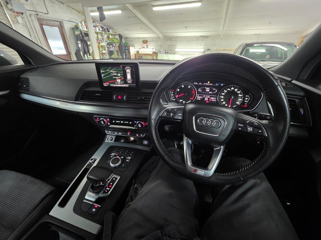 USED 2017 67 AUDI Q5 2.0 TDI S line SUV 5dr Diesel S Tronic quattro Euro 6 (s/s) (190 ps) Bluetooth - SatNav - Sensors!