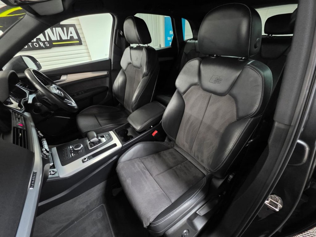 USED 2017 67 AUDI Q5 2.0 TDI S line SUV 5dr Diesel S Tronic quattro Euro 6 (s/s) (190 ps) Bluetooth - SatNav - Sensors!