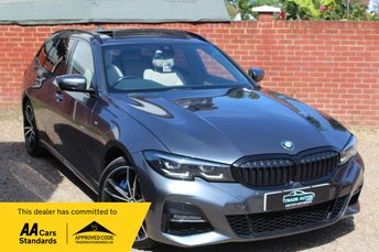 2021 BMW 3 SERIES 2.0 330e 12kWh M Sport Touring 5dr Petrol Plug-in Hybrid Auto xDrive Euro 6 (s/s) (292 ps) &pound;19795.00