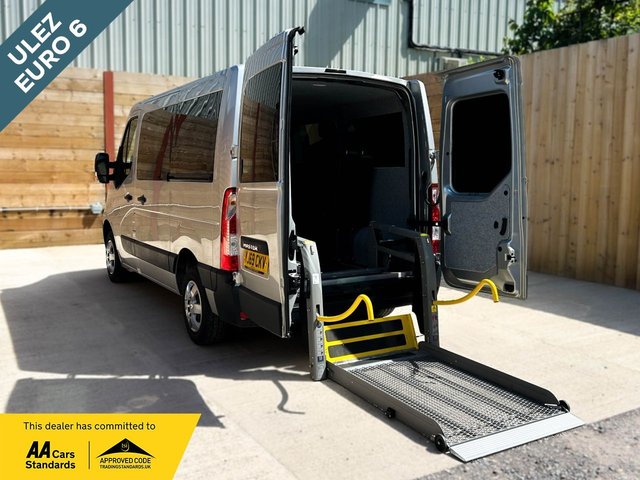 View our Renault Master 5 Seat Wheelchair Accessible Disabled Access Vehicle WAV