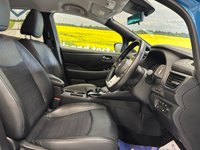 USED 2021 21 NISSAN LEAF 62kWh e+ N-Connecta Hatchback 5 door Electric Auto in Blue BLUETOOTH+HEATED SEATS+SENSORS