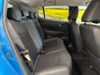 USED 2021 21 NISSAN LEAF 62kWh e+ N-Connecta Hatchback 5 door Electric Auto in Blue BLUETOOTH+HEATED SEATS+SENSORS