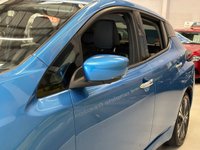 USED 2021 21 NISSAN LEAF 62kWh e+ N-Connecta Hatchback 5 door Electric Auto in Blue BLUETOOTH+HEATED SEATS+SENSORS