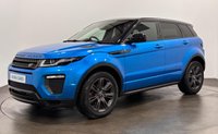 USED 2018 68 LAND ROVER RANGE ROVER EVOQUE 2.0 TD4 Landmark SUV 5dr Diesel Auto 4WD Euro 6 (s/s) (180 ps) Special Moraine Blue , Full Ebony Leather