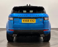 USED 2018 68 LAND ROVER RANGE ROVER EVOQUE 2.0 TD4 Landmark SUV 5dr Diesel Auto 4WD Euro 6 (s/s) (180 ps) Special Moraine Blue , Full Ebony Leather