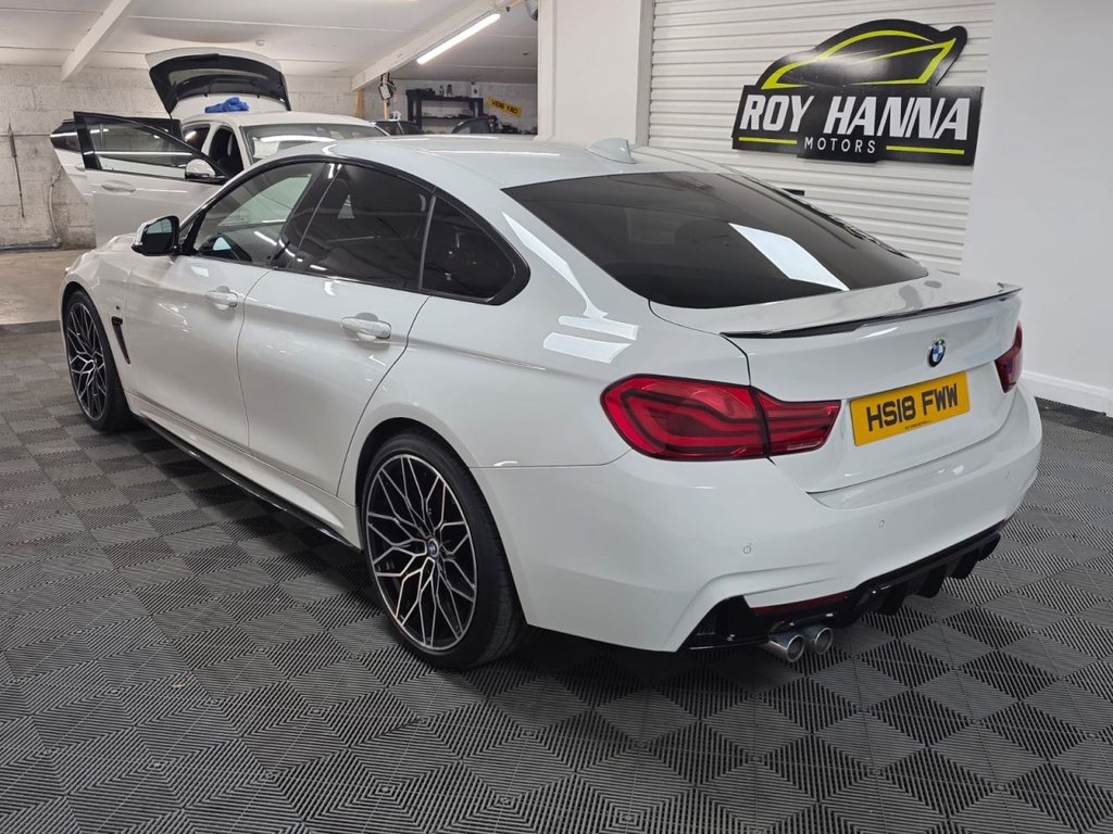 USED 2018 18 BMW 4 SERIES GRAN COUPE 2.0 420d M Sport Hatchback 5dr Diesel Auto Euro 6 (s/s) (190 ps) Bluetooth - SatNav - Sensors!