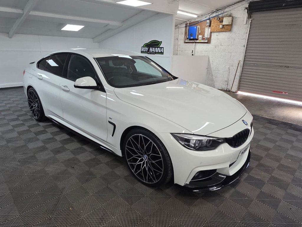 USED 2018 18 BMW 4 SERIES GRAN COUPE 2.0 420d M Sport Hatchback 5dr Diesel Auto Euro 6 (s/s) (190 ps) Bluetooth - SatNav - Sensors!