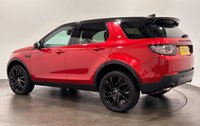 USED 2016 66 LAND ROVER DISCOVERY SPORT 2.0 TD4 HSE Black SUV 5dr Diesel Auto 4WD Euro 6 (s/s) (180 ps) Hosting a very generous specification, 7 Seater, Firenze red, Ebony full leather interior, Panoramic glass roof, 20" High gloss alloy wheels, 8 - way electric front seats , Heated front seats, Privacy glass
