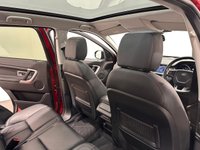 USED 2016 66 LAND ROVER DISCOVERY SPORT 2.0 TD4 HSE Black SUV 5dr Diesel Auto 4WD Euro 6 (s/s) (180 ps) Hosting a very generous specification, 7 Seater, Firenze red, Ebony full leather interior, Panoramic glass roof, 20" High gloss alloy wheels, 8 - way electric front seats , Heated front seats, Privacy glass