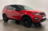 USED 2016 66 LAND ROVER DISCOVERY SPORT 2.0 TD4 HSE Black SUV 5dr Diesel Auto 4WD Euro 6 (s/s) (180 ps) Hosting a very generous specification, 7 Seater, Firenze red, Ebony full leather interior, Panoramic glass roof, 20" High gloss alloy wheels, 8 - way electric front seats , Heated front seats, Privacy glass