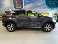 USED 2018 18 KIA SPORTAGE 1.6 T-GDi GT-Line S SUV 5 door Petrol DCT AWD Euro 6 in Silver +HEATED LEATHER+REVERSE CAM+SENSORS