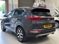 USED 2018 18 KIA SPORTAGE 1.6 T-GDi GT-Line S SUV 5 door Petrol DCT AWD Euro 6 in Silver +HEATED LEATHER+REVERSE CAM+SENSORS