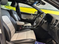 USED 2018 18 KIA SPORTAGE 1.6 T-GDi GT-Line S SUV 5 door Petrol DCT AWD Euro 6 in Silver +HEATED LEATHER+REVERSE CAM+SENSORS