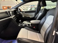 USED 2018 18 KIA SPORTAGE 1.6 T-GDi GT-Line S SUV 5 door Petrol DCT AWD Euro 6 in Silver +HEATED LEATHER+REVERSE CAM+SENSORS