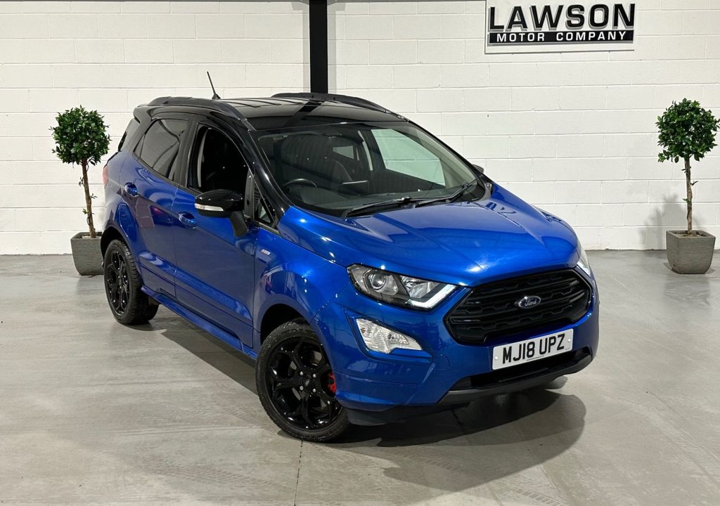 USED 2018 18 FORD ECOSPORT 1.0T EcoBoost ST-Line SUV 5dr Petrol Manual Euro 6 (s/s) (125 ps) 
