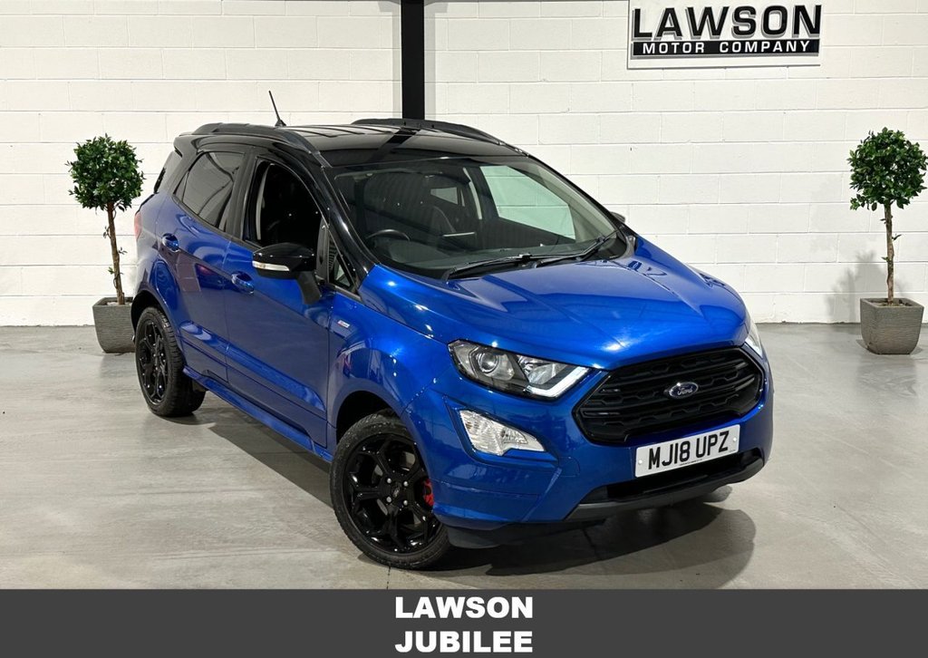 USED 2018 18 FORD ECOSPORT 1.0T EcoBoost ST-Line SUV 5dr Petrol Manual Euro 6 (s/s) (125 ps) 