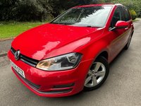 USED 2014 64 VOLKSWAGEN GOLF 1.4 TSI BlueMotion Tech Match Hatchback 5dr Petrol Manual Euro 5 (s/s) (122 ps) F.S.H, Parking Sensors, 2 Keys