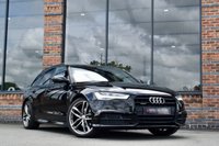 USED 2018 67 AUDI A6 AVANT 2.0 TDI Black Edition Estate 5dr Diesel S Tronic quattro Euro 6 (s/s) (190 ps) 7 AUDI SERVICES / BOSE / LEATH