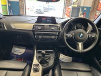 USED 2019 19 BMW 1 SERIES 2.0 118d M Sport Shadow Edition Hatchback 5 door Diesel Manual Euro 6 in White BLUETOOTH+LEATHER SEATS+SENSORS