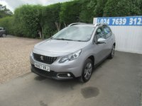 USED 2017 67 PEUGEOT 2008 1.6 BlueHDi Active SUV 5dr Diesel Manual Euro 6 (100 ps) CARPLAY, GREAT SERVICE HISTORY