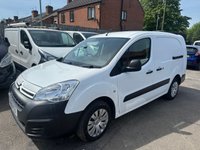 USED 2018 18 CITROEN BERLINGO 1.6 BlueHDi 750 LX Panel Van 6dr Diesel Manual L2 (s/s) (100 bhp) NO VAT RARE LWB JUST 63K !!! TWIN SIDE DOORS LWB FRESH SERVICE !