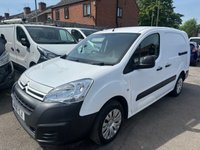 USED 2018 18 CITROEN BERLINGO 1.6 BlueHDi 750 LX Panel Van 6dr Diesel Manual L2 (s/s) (100 bhp) NO VAT RARE LWB JUST 63K !!! TWIN SIDE DOORS LWB FRESH SERVICE !