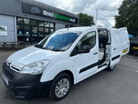 USED 2018 18 CITROEN BERLINGO 1.6 BlueHDi 750 LX Panel Van 6dr Diesel Manual L2 (s/s) (100 bhp) NO VAT RARE LWB JUST 63K !!! TWIN SIDE DOORS LWB FRESH SERVICE !