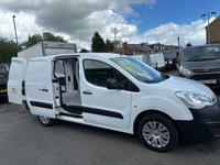 USED 2018 18 CITROEN BERLINGO 1.6 BlueHDi 750 LX Panel Van 6dr Diesel Manual L2 (s/s) (100 bhp) NO VAT RARE LWB JUST 63K !!! TWIN SIDE DOORS LWB FRESH SERVICE !
