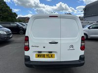 USED 2018 18 CITROEN BERLINGO 1.6 BlueHDi 750 LX Panel Van 6dr Diesel Manual L2 (s/s) (100 bhp) NO VAT RARE LWB JUST 63K !!! TWIN SIDE DOORS LWB FRESH SERVICE !