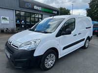 USED 2018 18 CITROEN BERLINGO 1.6 BlueHDi 750 LX Panel Van 6dr Diesel Manual L2 (s/s) (100 bhp) NO VAT RARE LWB JUST 63K !!! TWIN SIDE DOORS LWB FRESH SERVICE !