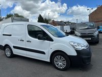 USED 2018 18 CITROEN BERLINGO 1.6 BlueHDi 750 LX Panel Van 6dr Diesel Manual L2 (s/s) (100 bhp) NO VAT RARE LWB JUST 63K !!! TWIN SIDE DOORS LWB FRESH SERVICE !