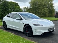 USED 2025 25 TESLA Model 3 (Dual Motor) Performance Saloon 4dr Electric Auto 4WDE (460 ps) HEATED / COOLED IVORY LEATHER
