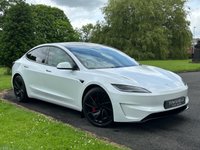 USED 2025 25 TESLA Model 3 (Dual Motor) Performance Saloon 4dr Electric Auto 4WDE (460 ps) HEATED / COOLED IVORY LEATHER