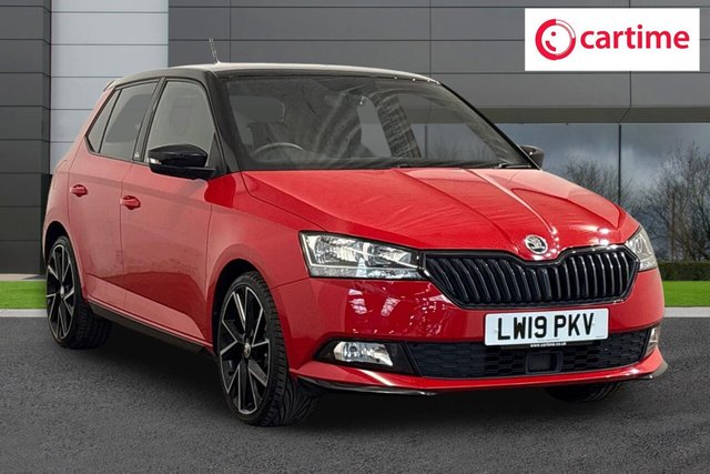 View our Skoda Fabia 1.0 TSI Monte Carlo Hatchback 5dr Petrol Manual Euro 6 (s/s) (95 ps) Acoustic Rear Parking Sensors, Smartlink Plus, 18In Alloys, Electrically Adjustable Door Mirrors, DAB Radio