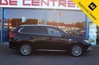 USED 2018 68 MITSUBISHI OUTLANDER 2.4h TwinMotor 13.8kWh 4h SUV 5dr Petrol Plug-in Hybrid CVT 4WD Euro 6 (s/s) (209 ps) - EURO 6 - ULEZ, APPLE/ANDROID CARPLAY, HTD/LEATHER,E/TAILGATE, 360 CAMERA, LEDS, 18" ALLOYS, CRUISE/BSA, DAB & BLUETOOTH