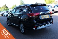 USED 2018 68 MITSUBISHI OUTLANDER 2.4h TwinMotor 13.8kWh 4h SUV 5dr Petrol Plug-in Hybrid CVT 4WD Euro 6 (s/s) (209 ps) - EURO 6 - ULEZ, APPLE/ANDROID CARPLAY, HTD/LEATHER,E/TAILGATE, 360 CAMERA, LEDS, 18" ALLOYS, CRUISE/BSA, DAB & BLUETOOTH
