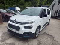 USED 2023 23 CITROEN E-BERLINGO 2023/23 50kWh Feel XL MPV 5dr Electric Auto (7.4kW Charger) (136 ps), One owner from new, Only 27000 miles, 7 Seater ********** FULL ELECTRIC ***************