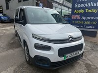 USED 2023 23 CITROEN E-BERLINGO 2023/23 50kWh Feel XL MPV 5dr Electric Auto (7.4kW Charger) (136 ps), One owner from new, Only 27000 miles, 7 Seater ********** FULL ELECTRIC ***************