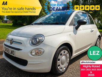 2015 FIAT 500 1.2 Pop Hatchback 3dr Petrol Manual Euro 6 (s/s) (69 bhp) &pound;5495.00