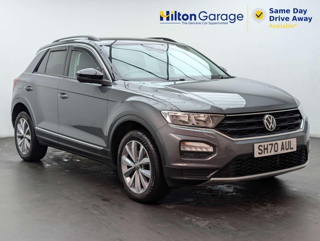 USED 2020 70 VOLKSWAGEN T-ROC 1.0 TSI Design SUV 5dr Petrol Manual Euro 6 (s/s) (110 ps) CLICK+COLLECT / HOME DELIVERY