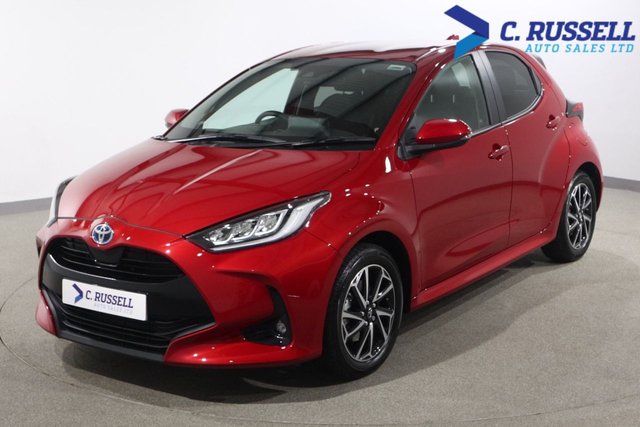 View our Toyota Yaris 1.5 VVT-h Design Hatchback 5dr Petrol Hybrid E-CVT Euro 6 (s/s) (116 ps)