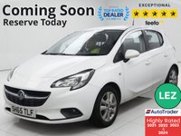 USED 2015 65 VAUXHALL CORSA 1.4i ecoTEC Design Hatchback 5dr Petrol Manual Euro 6 (90 ps) F/S/H - LEZ - BTooth -